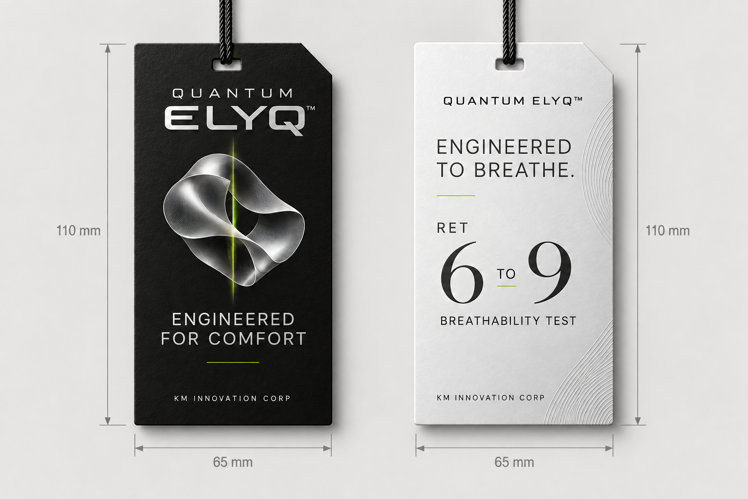 QUANTUM ELYQ™ 소재 행택
